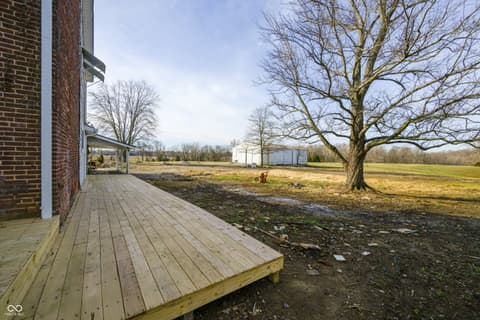 Outdoor living area at 8675 N State Highway 3, North Vernon, IN