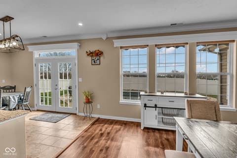 Dining room at 8291 Westcliffe Drive, Avon, IN