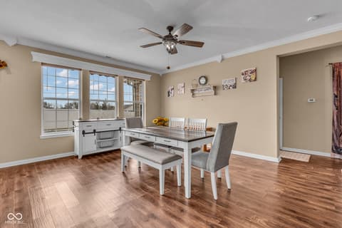 Dining room at 8291 Westcliffe Drive, Avon, IN