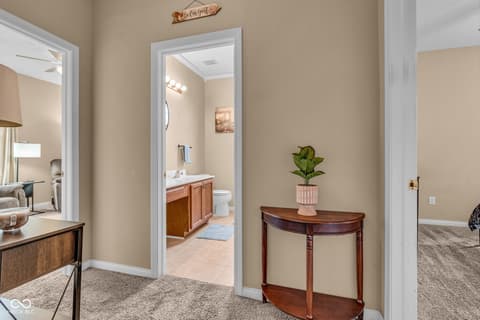 Hallway at 8291 Westcliffe Drive, Avon, IN
