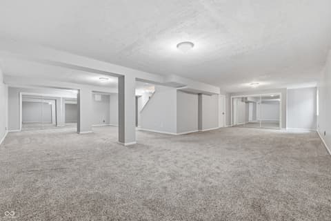 Basement at 3450 Millbrae Drive, Carmel, IN