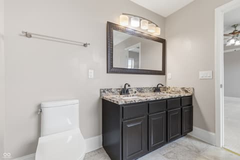 Bathroom at 3450 Millbrae Drive, Carmel, IN