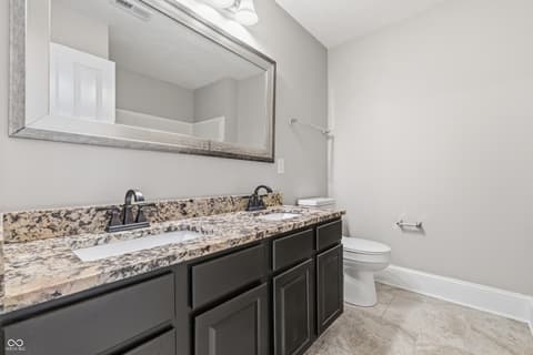 Bathroom at 3450 Millbrae Drive, Carmel, IN