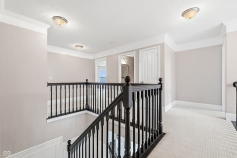 Hallway at 3450 Millbrae Drive, Carmel, IN