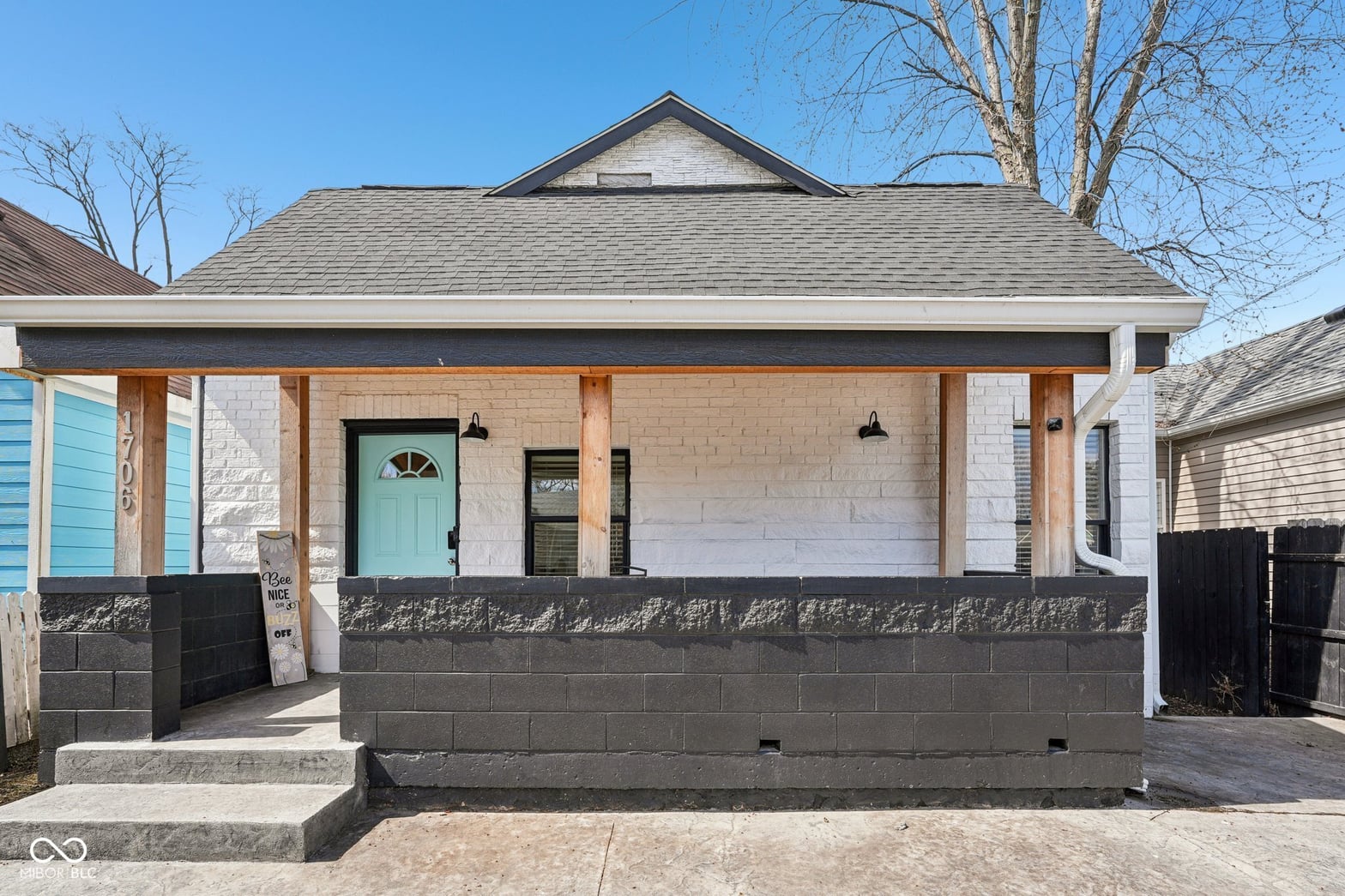 Front exterior at 1706 Draper Street, Indianapolis, IN