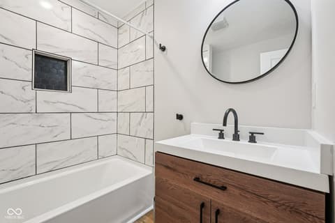 Bathroom at 1706 Draper Street, Indianapolis, IN