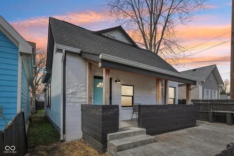 Front exterior at 1706 Draper Street, Indianapolis, IN