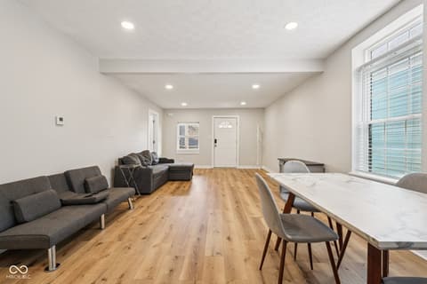 Dining room at 1706 Draper Street, Indianapolis, IN