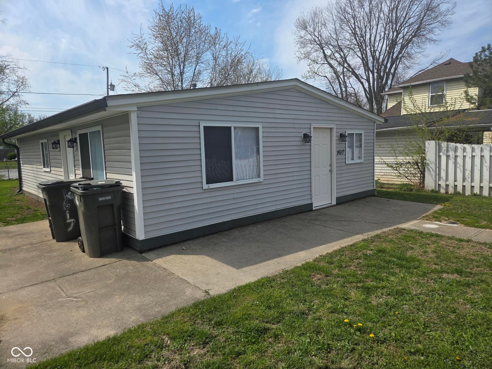 Front exterior at 1617 E Gimber Street, Indianapolis, IN