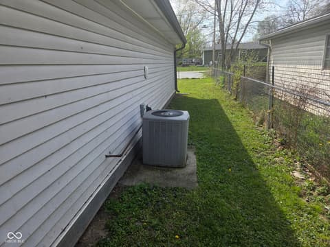 Yard at 1617 E Gimber Street, Indianapolis, IN