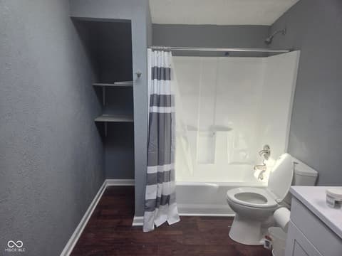 Bathroom at 1617 E Gimber Street, Indianapolis, IN