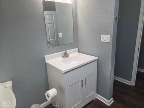Bathroom at 1617 E Gimber Street, Indianapolis, IN