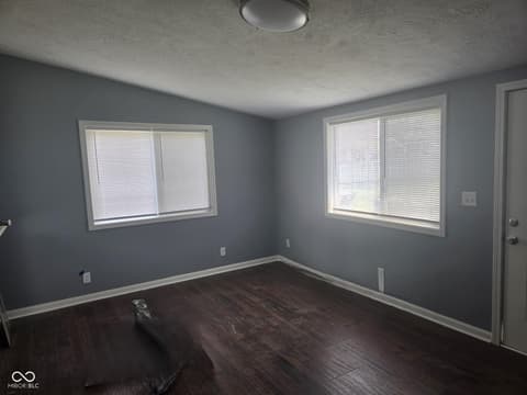 Living room at 1617 E Gimber Street, Indianapolis, IN