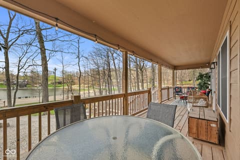 Outdoor living area at 4379 E Rembrandt Drive, Martinsville, IN