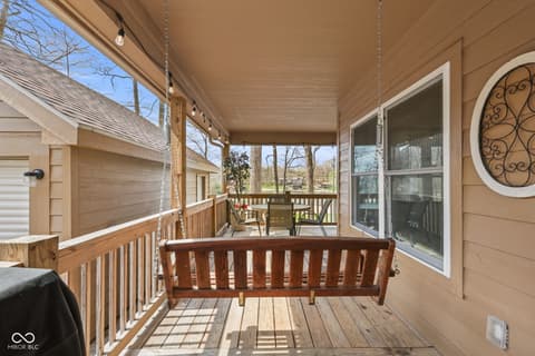 Outdoor living area at 4379 E Rembrandt Drive, Martinsville, IN