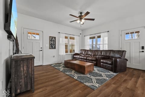 Living room at 4379 E Rembrandt Drive, Martinsville, IN