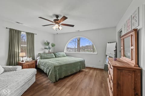 Primary bedroom at 4379 E Rembrandt Drive, Martinsville, IN