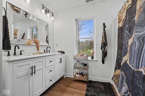 Primary bathroom at 4379 E Rembrandt Drive, Martinsville, IN