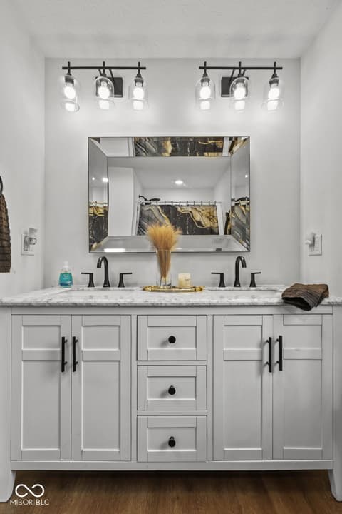 Primary bathroom at 4379 E Rembrandt Drive, Martinsville, IN
