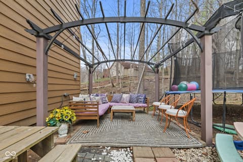 Yard at 4379 E Rembrandt Drive, Martinsville, IN