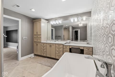 Bathroom at 6400 Avalon Boulevard, Avon, IN