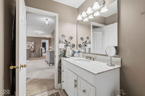 Bathroom at 6400 Avalon Boulevard, Avon, IN