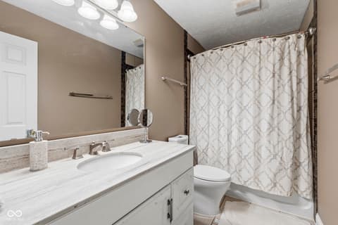 Bathroom at 6400 Avalon Boulevard, Avon, IN