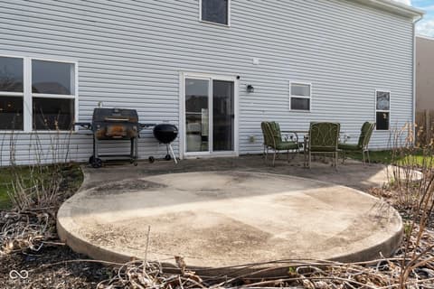Backyard at 6400 Avalon Boulevard, Avon, IN