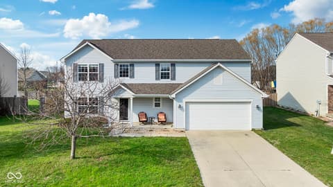 Front exterior at 6400 Avalon Boulevard, Avon, IN