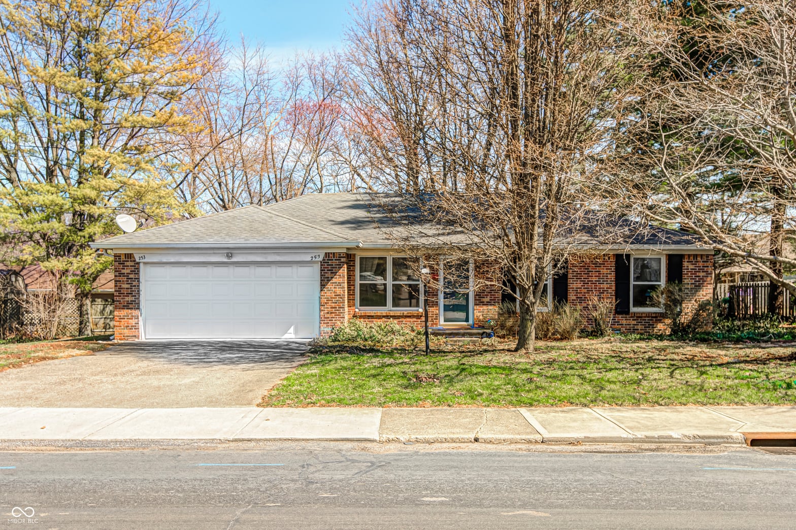 Front exterior at 253 N Tennessee Street, Danville, IN