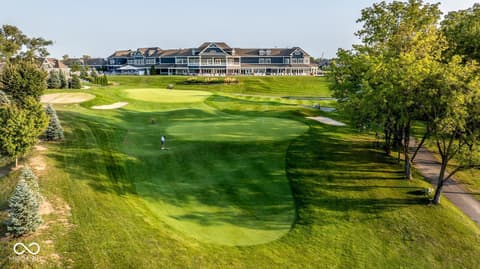 Aerial view at 1600 Chatham Ridge Court, Westfield, IN