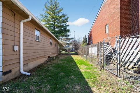 Side exterior at 2835 Baltimore Avenue, Indianapolis, IN