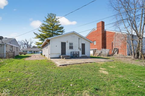 Backyard at 2835 Baltimore Avenue, Indianapolis, IN