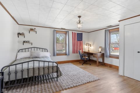 Bedroom at 1607 Cherry Street, Noblesville, IN