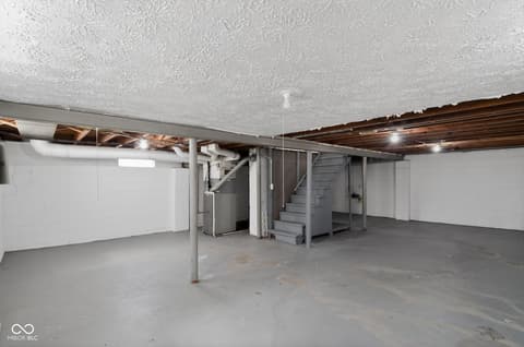 Basement at 6063 University Avenue, Indianapolis, IN