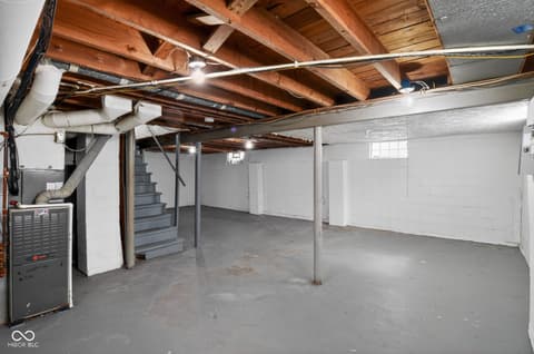 Basement at 6063 University Avenue, Indianapolis, IN