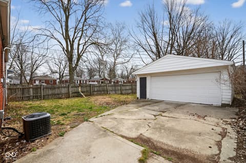 Garage at 6063 University Avenue, Indianapolis, IN
