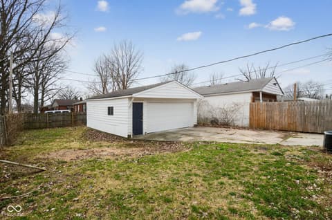 Garage at 6063 University Avenue, Indianapolis, IN
