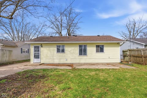 Backyard at 2818 Apache Drive, Anderson, IN