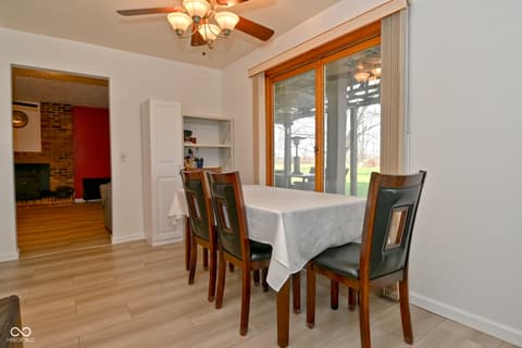 Dining room at 2430 E Us Highway 136, Pittsboro, IN