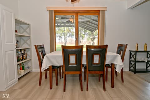 Dining room at 2430 E Us Highway 136, Pittsboro, IN