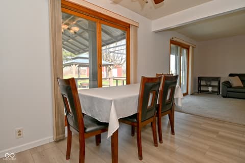 Dining room at 2430 E Us Highway 136, Pittsboro, IN