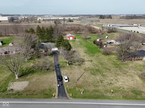 Aerial view at 2430 E Us Highway 136, Pittsboro, IN