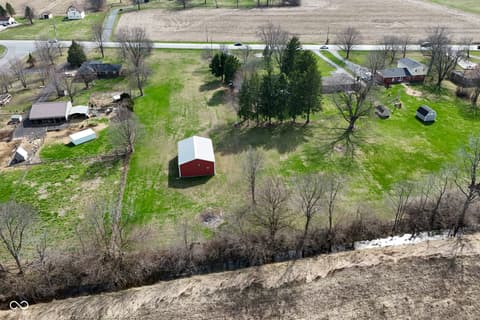 Aerial view at 2430 E Us Highway 136, Pittsboro, IN