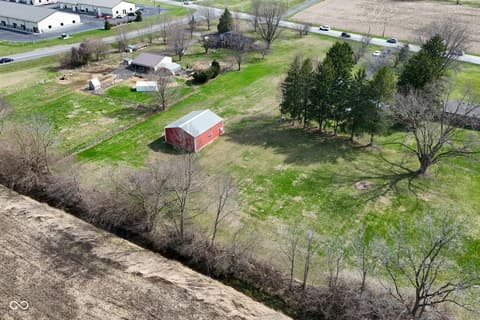 Aerial view at 2430 E Us Highway 136, Pittsboro, IN