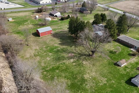 Aerial view at 2430 E Us Highway 136, Pittsboro, IN
