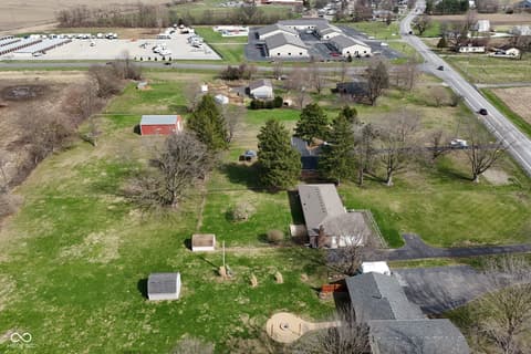 Aerial view at 2430 E Us Highway 136, Pittsboro, IN
