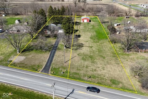 Aerial view at 2430 E Us Highway 136, Pittsboro, IN