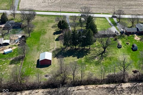 Aerial view at 2430 E Us Highway 136, Pittsboro, IN