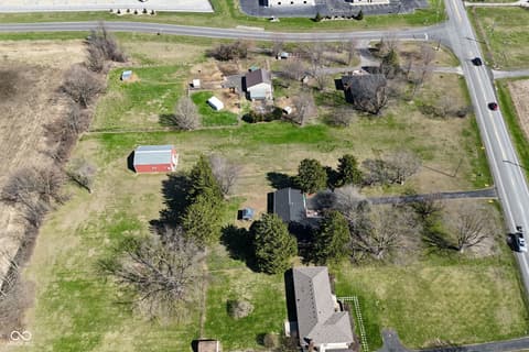 Aerial view at 2430 E Us Highway 136, Pittsboro, IN